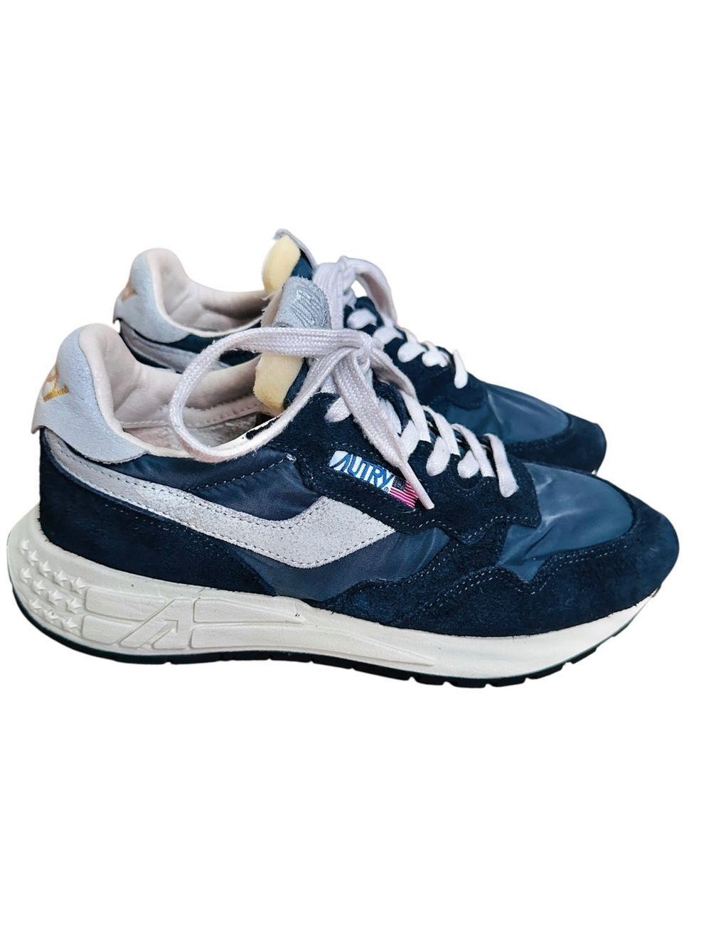 Autry Reelwind Low Sneaker Size 40 Blue - Picture 8 of 8